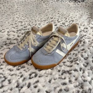 Gola Blue and White Sneakers